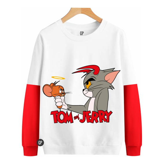 Buzos Busos Sacos Cuello Redondo Tom Y Jerry