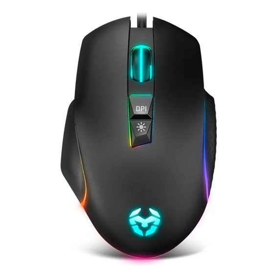  Mouse Gamer Krom Keos Luz Rgb Arcoiris Nxkromkeos Febo