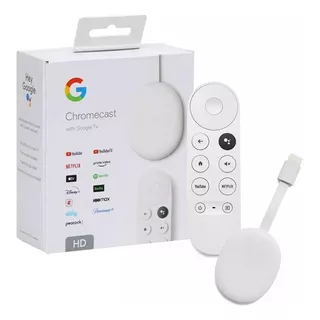 Google Chromecast Ga03131-us 4ª Geração De Voz Hd 8gb Branco Com 1.5gb De Memória Ram