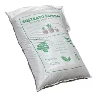 Tierra De Hoja Premium Compost Sustrato Saco De 50 Litros 
