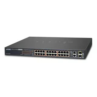 Switch Planet Gigabit Ethernet Fgsw-2624hps 24 Portas Poe