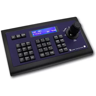 Mesa Controladora Com Joystick Para Câmeras Ptz  Rs485/rs232