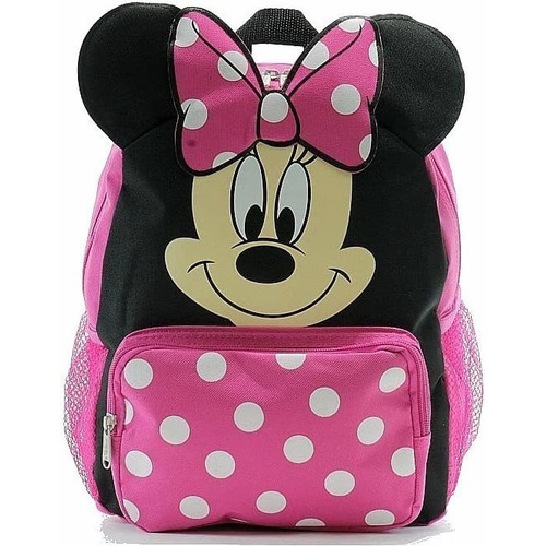 Mochila Pequeña - Disney - Minnie Mouse - Cara Feliz