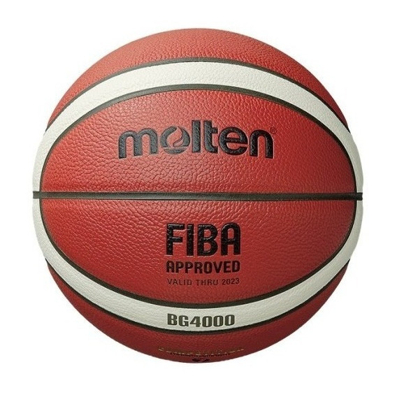 Balón Basquetbol Molten Bg4000 Piel Oficial Fiba Duela No. 7