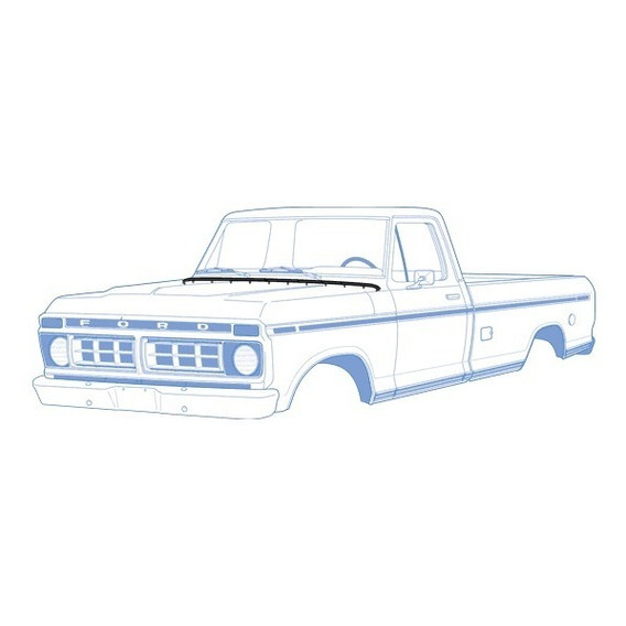 Empaque Torpedo O Cofre Ford Pick Up 1967-1979