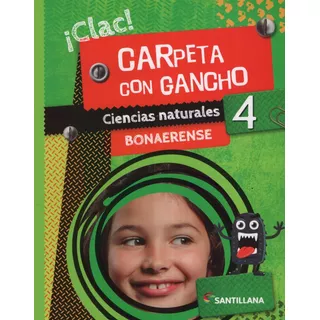 Carpeta Con Gancho 4 - Ciencias Naturales Bonaerense Clac -