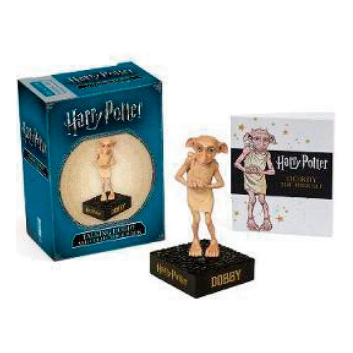 Figura Harry Potter Talking Dobby And Collectible Book