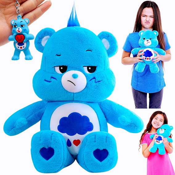 Peluche Osito Cariñosito Care Bears Oso Grumpy 38cm+ Llavero