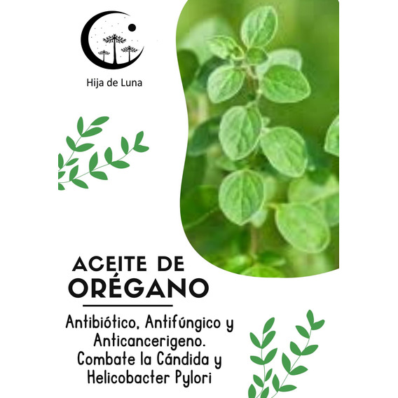 Aceite De Orégano 30ml (no Necesita Diluir)