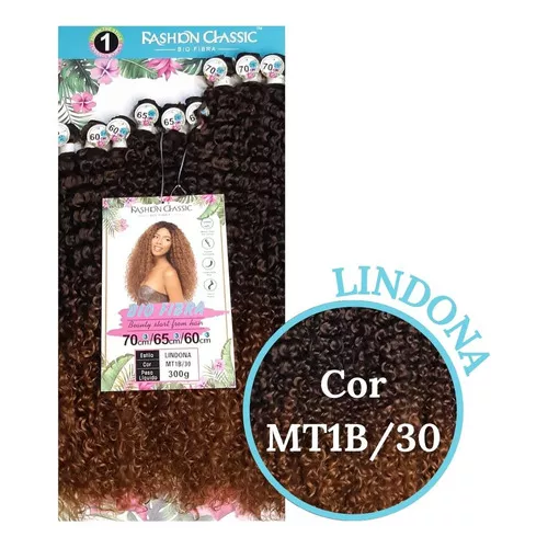 Cabelo lindona fashion classic cores