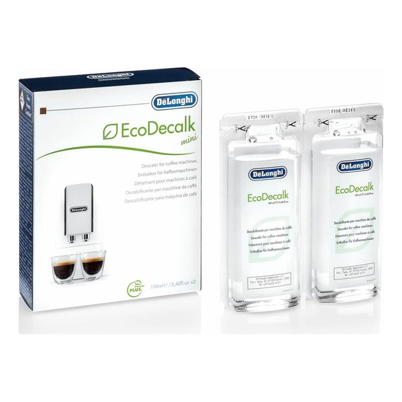 Delonghi Ecodecalk 100ml. Mini Descalcificador Set De 2