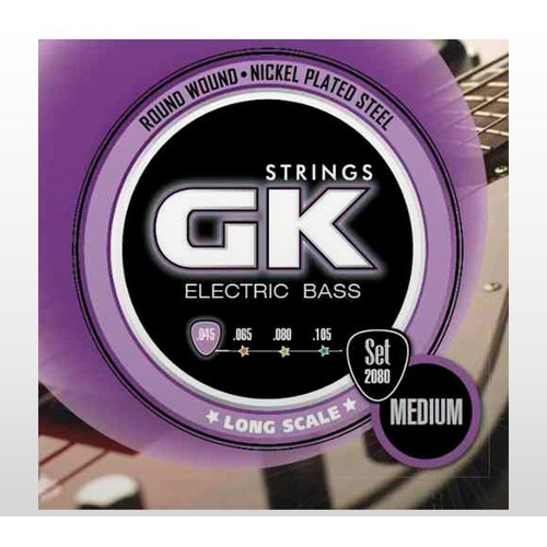 Encordado Para Bajo Electrico Gk 2080 Medium 