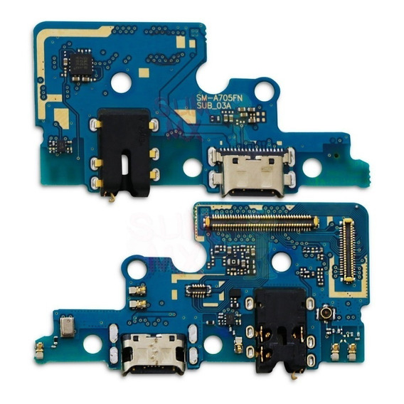 Flex Placa Pin Carga Microfono Para Samsung Galaxy A70 A705