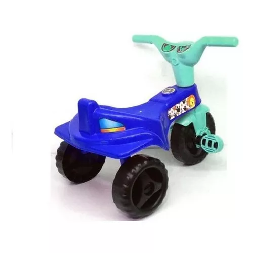 Motoca Infantil Triciclo Rosa com Empurrador - Lugo Brinquedos - Velotrol e  Triciclo a Pedal - Magazine Luiza