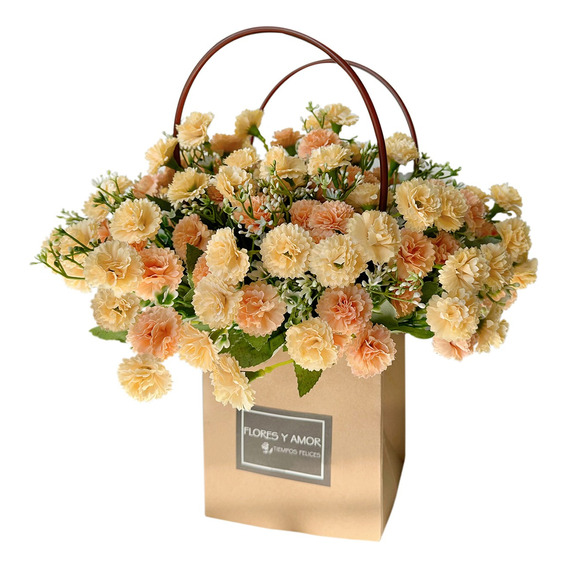 60 Piezas Flores Artificiales Decoración Floral Camelias