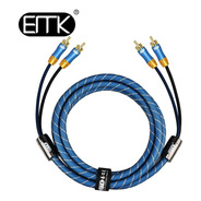 Cables 2 Rca A 2 Rca De Interconexion Emk 