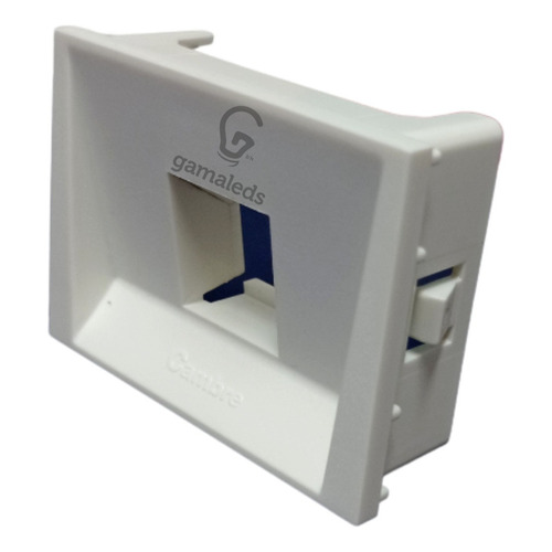 Caja De Aloje Para Rj45 Cod 6930 Cambre Color Blanco