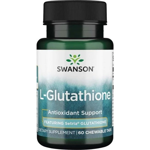 Glutation 50mg 60tab Sublingual  Antioxidante Swanson