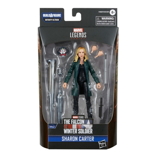 Figura De Acción Hasbro Marvel Legends Series Sharon Carter