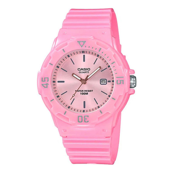 Reloj Para Mujer Casio Lrw200h-4e4vdf Lrw200h-4e4vdf Rosado