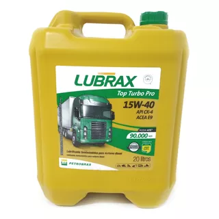 Aceite Lubrax Top Turbo Pro 15w40 X 20 Lts Semi Sintetico En