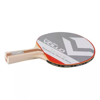 Raquete Profissional Tênis De Mesa Energy 1000 Ping Pong Cor Vermelho/preto Tipo De Cabo Madeira