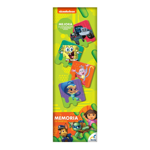 Novelty Memoria torre Nickelodeon JCA-1593