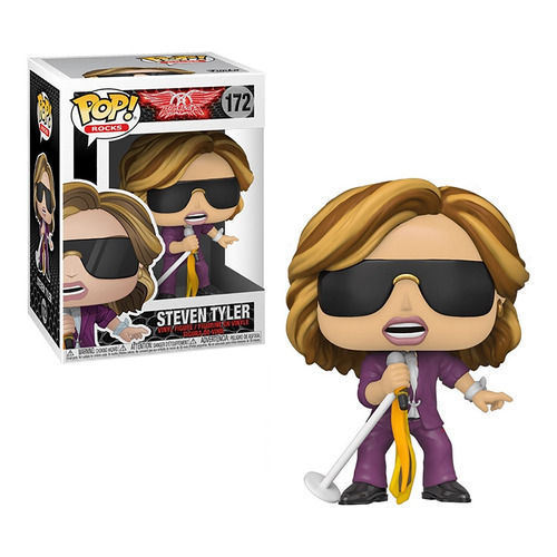 Figura De Acción Aerosmith Steven Tyler De Funko Pop! Rocks