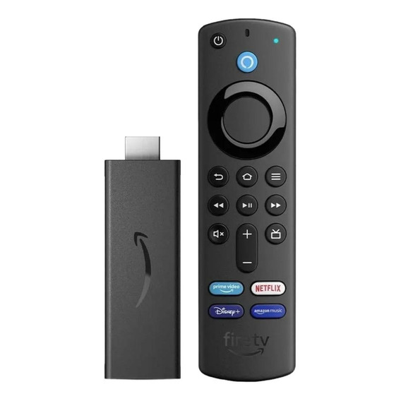  Amazon Fire Tv Stick 4k  De Voz 4k 8gb  Negro C/1.5gb  Ram