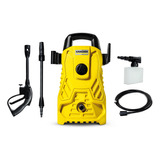 Lavadora De Alta Pressão Kärcher Compacta 1500psi 1400w Cor Amarelo/preto 220v