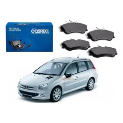  Pastilha Freio Dianteira 206 Sw 1.6 2006 A 2009