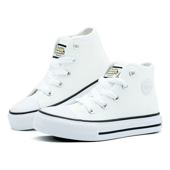 Tenis Bota Lona Unisex Bubble Gummers Wilson 12-21 Blanco