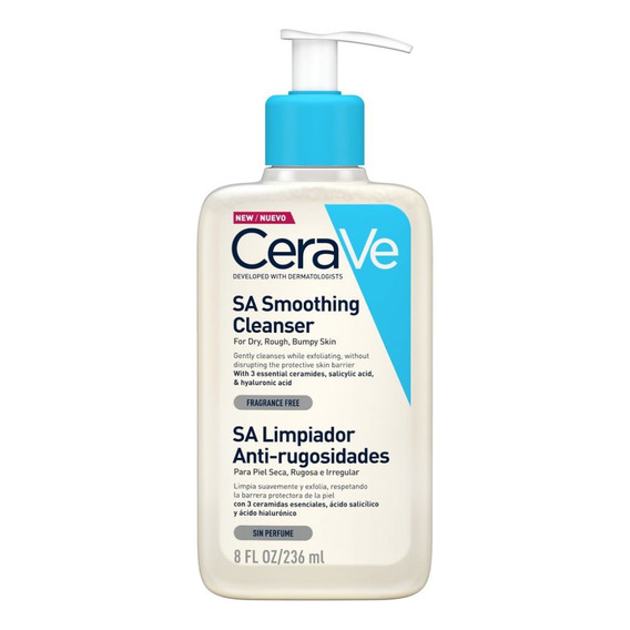 Cerave Sa Smoothing Limpiador Anti-rugosidades 236ml