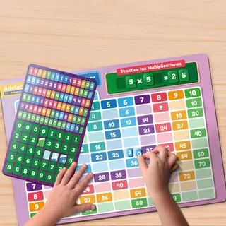 Tablas Multiplicar Láminas Magnéticas Juega Y Aprende