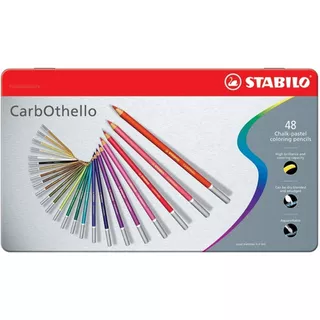 Lapices Stabilo Carbothello X 48 Lapices Pastel  Caja Metal