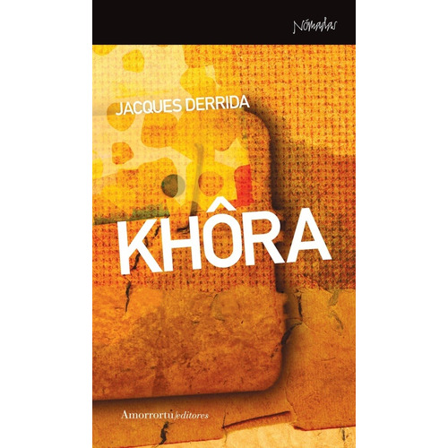 Khora - Derrida, Jacques