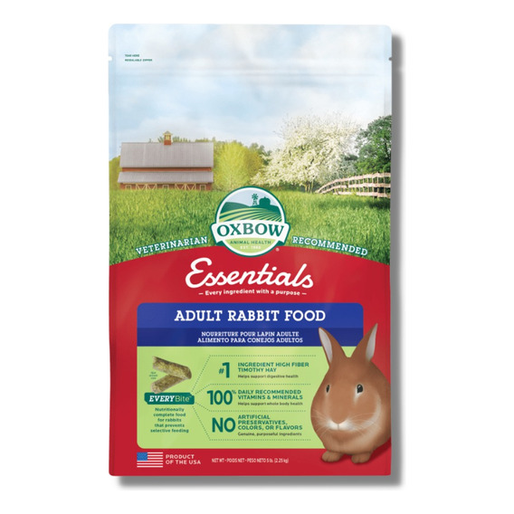 Essentials Adult Rabbit Diet 2,25 Kg Oxbow