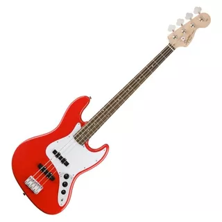 Bajo Eléctrico Squier Affinity Jazz Bass 4 Cuerdas Rojo