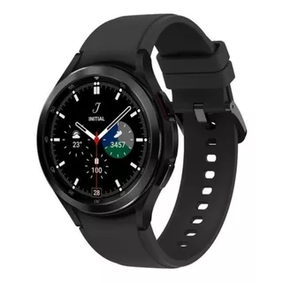 Samsung Galaxy Watch4 Classic (bluetooth) 1.4  Caja 46mm De  Acero Inoxidable  Black, Malla  Black De  Fluoroelastómero Sm-r890