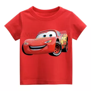 Remera Cars Autos Nene Nena Infantil Algodón