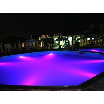 X3 Subacuatico Piscina Pileta Led Rgb Control Con Fuente 