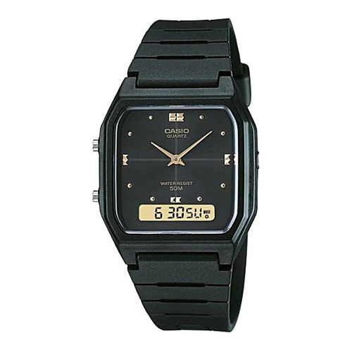 Reloj Casio Análogo Digital Aw-48he-8avdf Negro Becris
