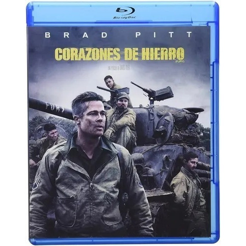 Corazones De Hierro Fury Brad Pitt  Pelicula Blu-ray Nuevo