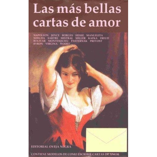 Las Mas Bellas Cartas De Amor   6 Ed, De Napoleon. Editorial Oveja Negra, Tapa Dura En Español