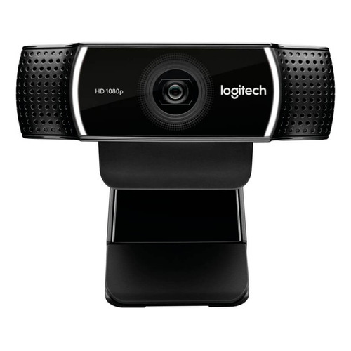 Cámara web Logitech C922 Pro Full HD 30FPS color negro