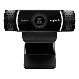 Cámara Web Logitech C922 Pro Full Hd 30fps Color Negro