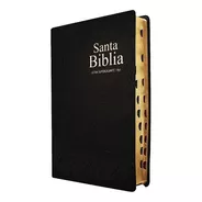 Biblia Rv60 Letra Supergigante Vinil Negro Con Índice (2589)