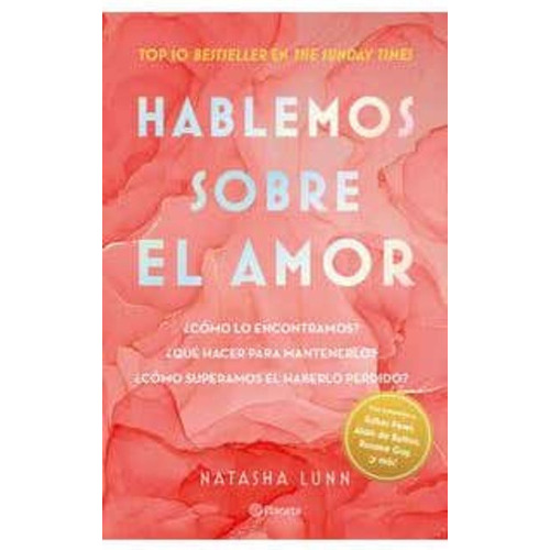 Hablemos Sobre El Amor, De Natasha Lunn. Editorial Planeta México, Tapa Blanda En Español, 2022