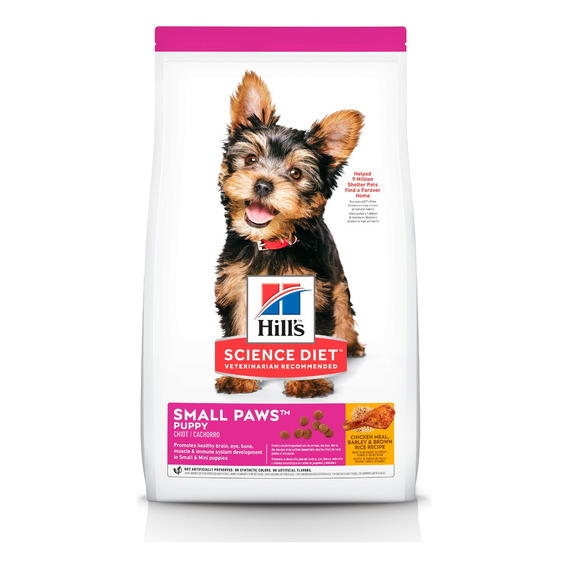 Alimento Hill's Science Diet Small Paws Puppy Empaque De 2kg