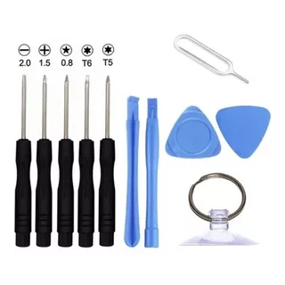 Kit Herramientas Reparación Celulares iPhone Samsumg 11pcs